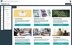Templates page