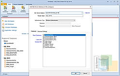 Add SQL Server Database to the Workspace