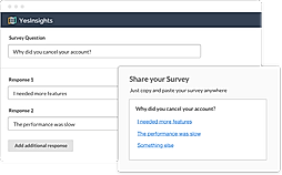 Share Survey screenshot