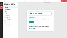 Zoho Survey screenshot