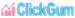 ClickGum logo