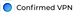 Confirmed VPN logo
