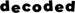 Decoded logo
