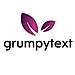 Grumpy Text logo