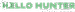 Hello Hunter logo