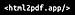 html2pdf.app logo