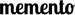 Memento logo