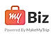myBiz by MakeMyTrip logo