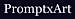 PromptxArt logo