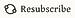 Resubscribe logo