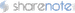 Sharenote logo