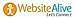 WebsiteAlive logo