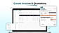Create Invoices and Quotations