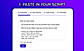 Paste Script