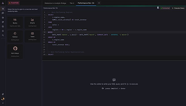 SQL Editor
