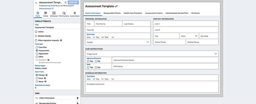 Custom Forms