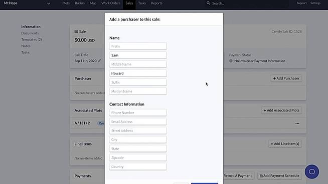 Add a purchase