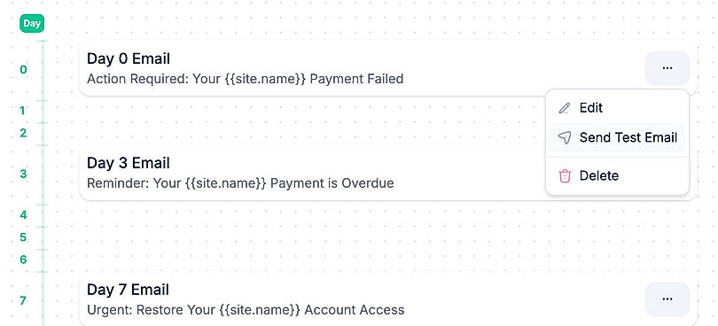Send Test Email
