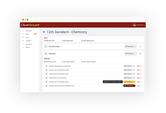 Professor can Create Notes and Schedule Lectures
