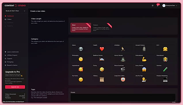 Dashboard