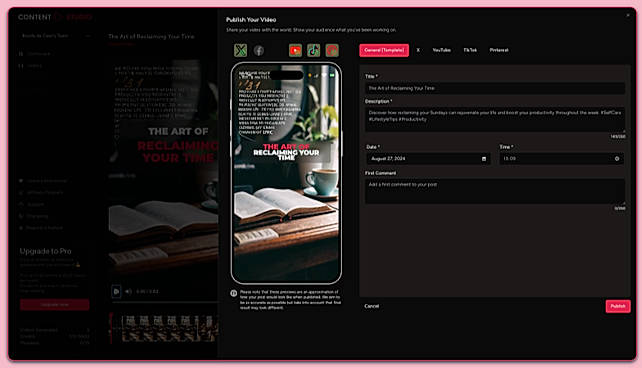 Publish or Download