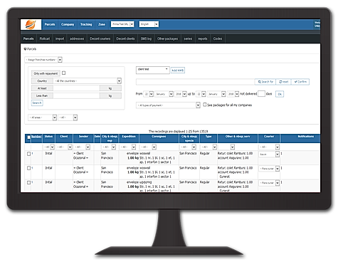 CourierManager screenshot