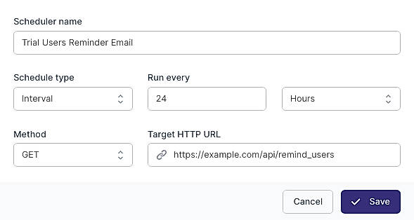 Cronhub : screenshot
