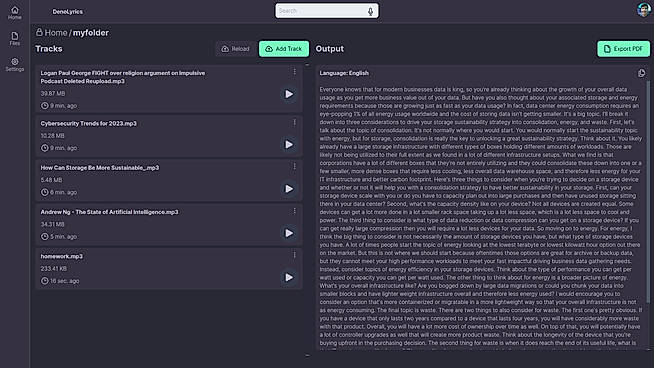 Denolyrics Screenshot