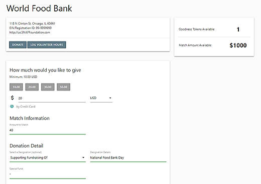Employee Giving