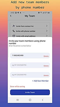 Add Team Members