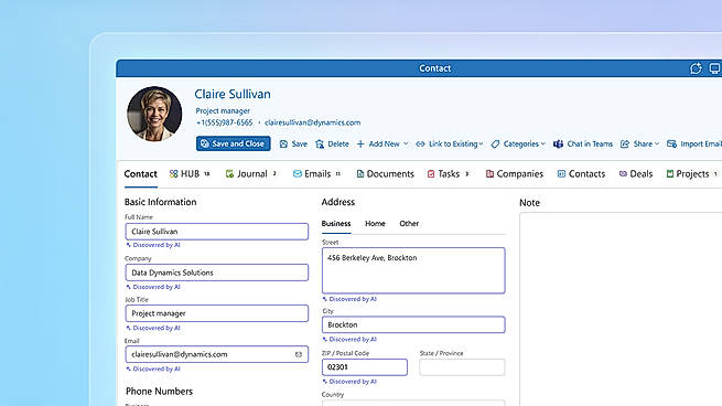 Convert to Contact Feature