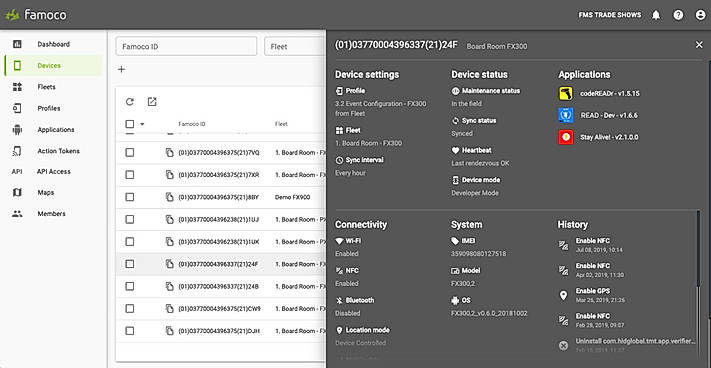 Device information