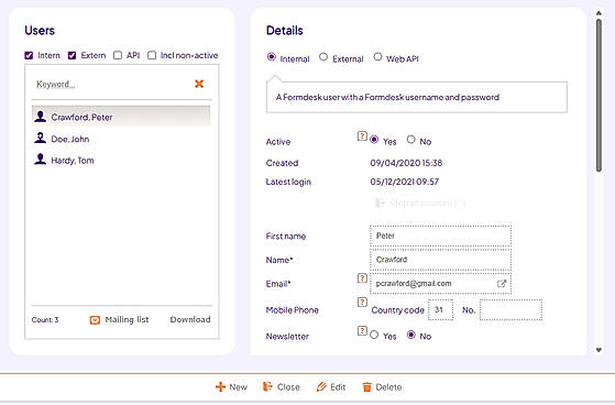 User Management