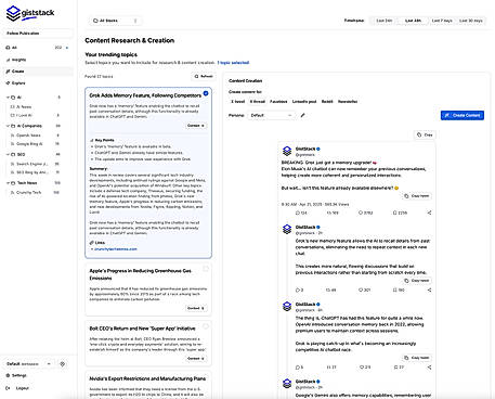 Content Research and Creation
