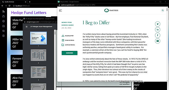 Hedge Fund Letters