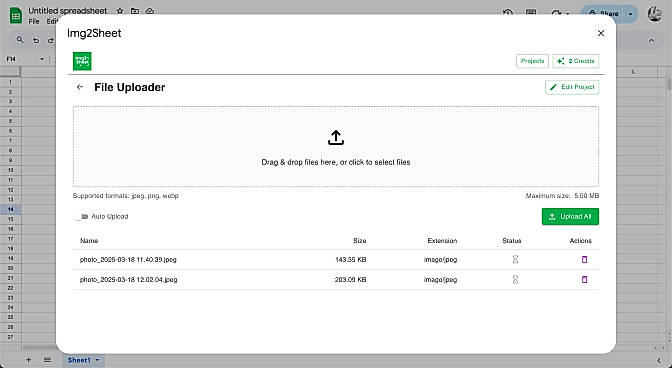 Upload Images