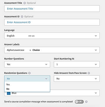 Assessment Title
