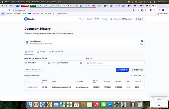 Document History