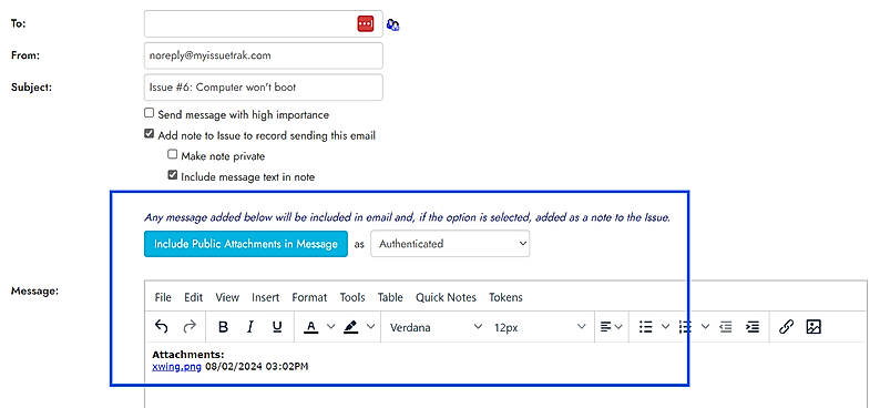 Email Issue