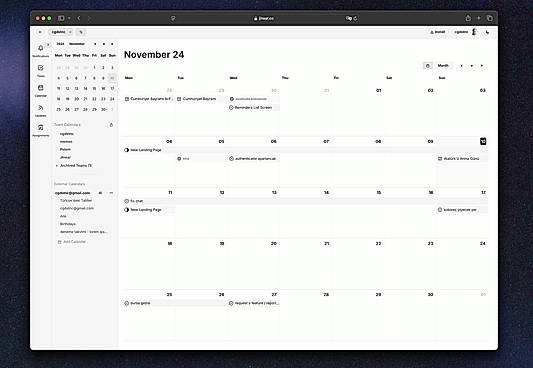 Calendar
