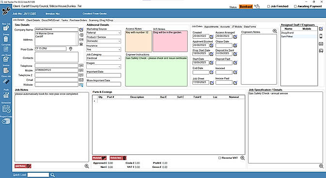 Convert Quotes to Jobs