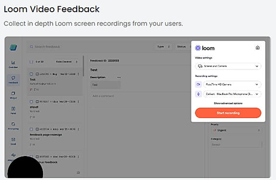 Loom Video Feedback