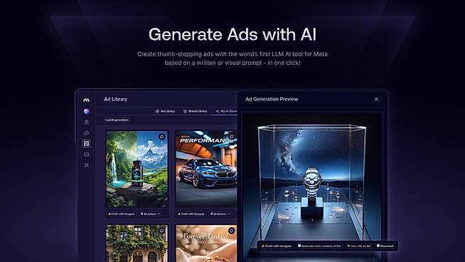 Madgicx AI Ad Generator