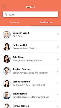 Speaker Profiles Dashboard