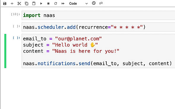 NaaS screenshot