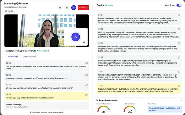 Interactive Mock Interview
