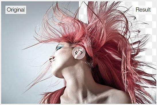 Remove Background Around Hair