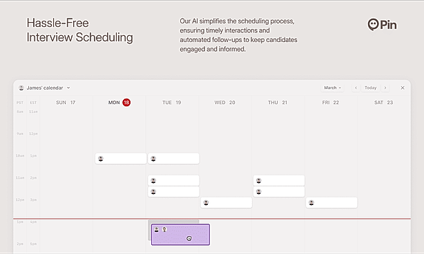 Hassle-Free Interview Scheduling