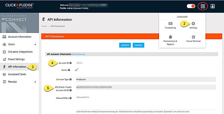 API Information