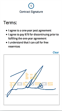 Create unique E-contracts
